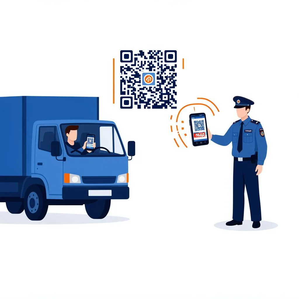 QR-код для ГИБДД